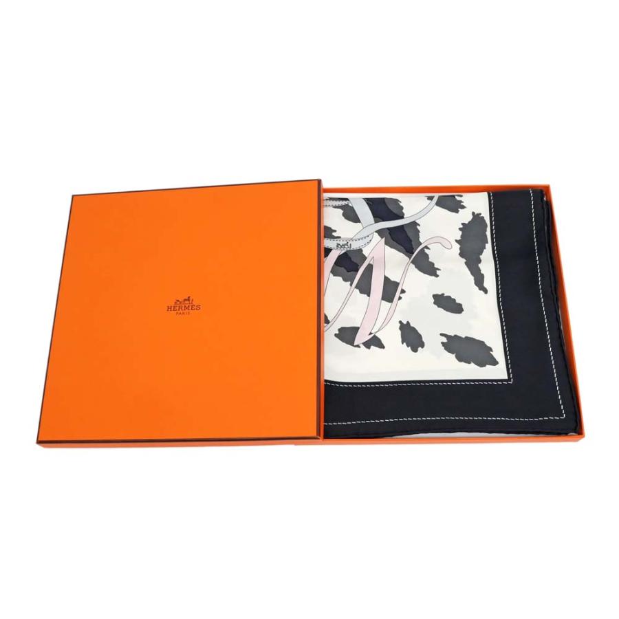 名東】エルメス カレ90 スカーフ MOSIER ET MADAME シルク100