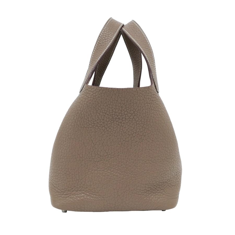 【美品】専用❗️エルメスHERMES ピコタンロック PM 18 エトゥープU刻印 名東】エルメス ピコタンロックPM 18 ハンドバッグ エトゥープ