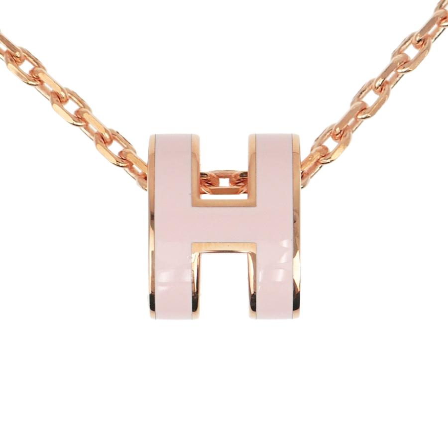 名東】エルメス ネックレス ポップアッシュ ミニ ペンダント H