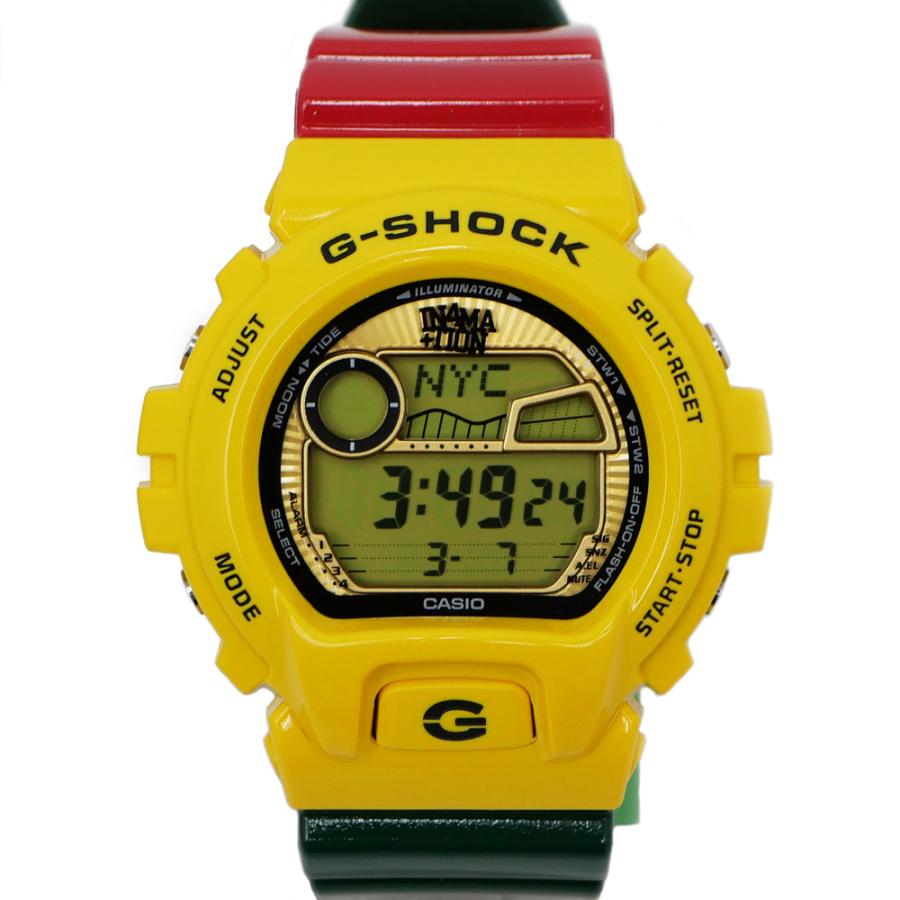 【廃盤希少品】 G-SHOCK GLX-6900XA IN4MATION コラボ 名東】カシオ G-SHOCK IN4MATION コラボ GLX-6900XA-9JR ラスタ