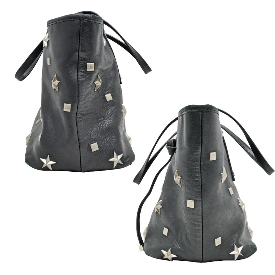 【美品】ジミーチュウ トートバッグ スタッズ　SASHA S ブラック Amazon | [Jimmy Choo] [ジミーチュウ] 星スタッズトートバッグ