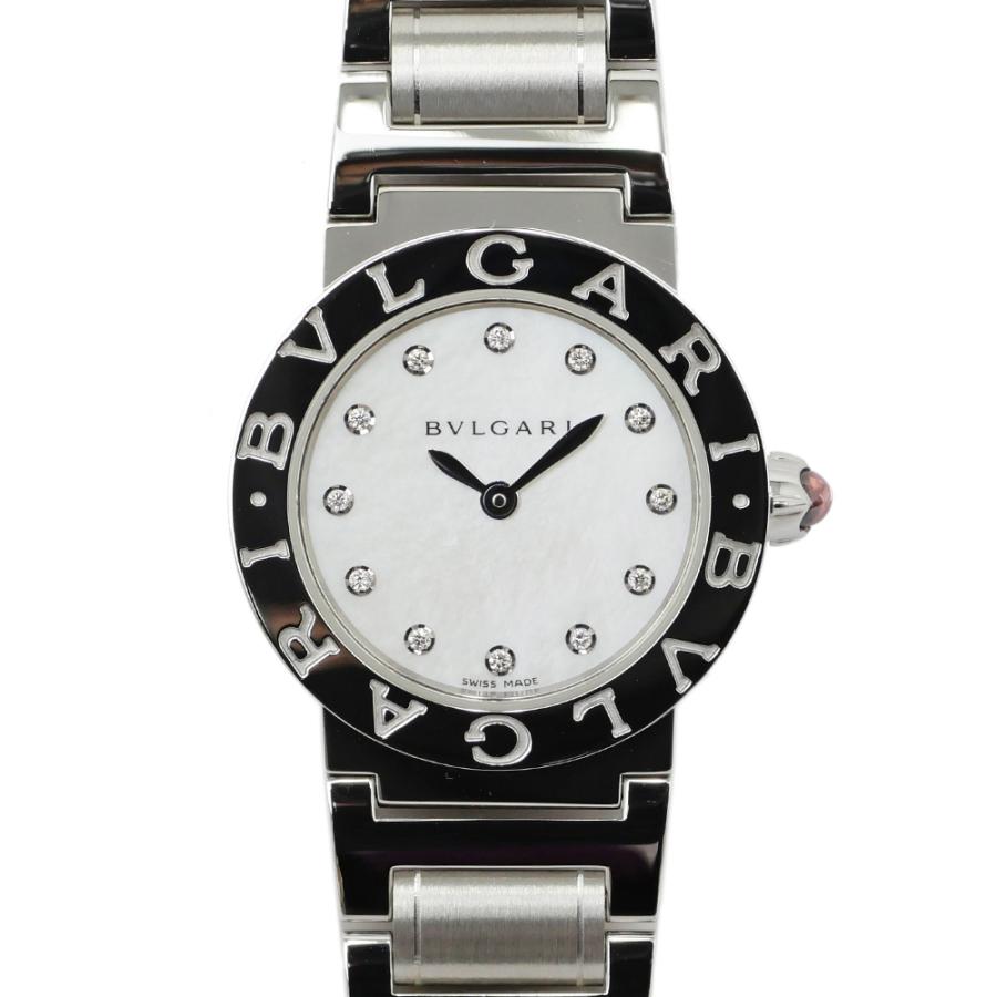 名東】ブルガリ ブルガリブルガリ BBL26WSS/12 BBL26S シェル文字盤  