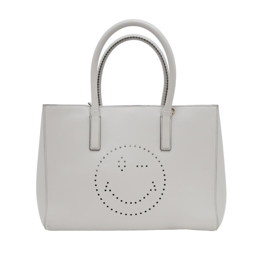 ANYA HINDMARCH イーブリー トートバッグ 名東】アニヤハインドマーチ エブリースマイリー ウインクトートバッグ
