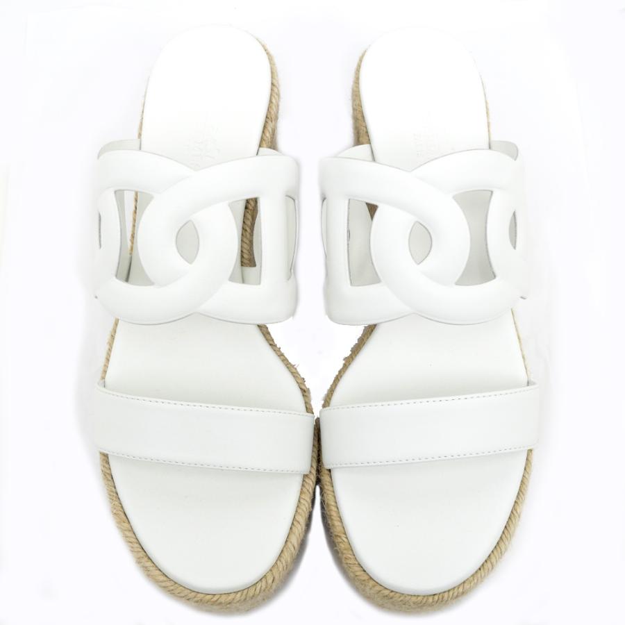 名東】エルメス エスパドリーユ イテア 30 サンダル サイズ39