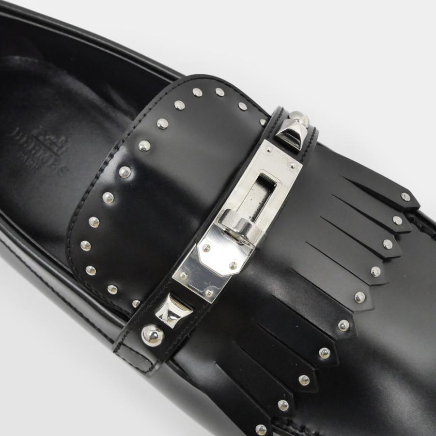 HERMES モカシン デスタン ローファー ブラック×ブラック　41 モカシン 《デスタン》 | Hermès - エルメス-公式サイト