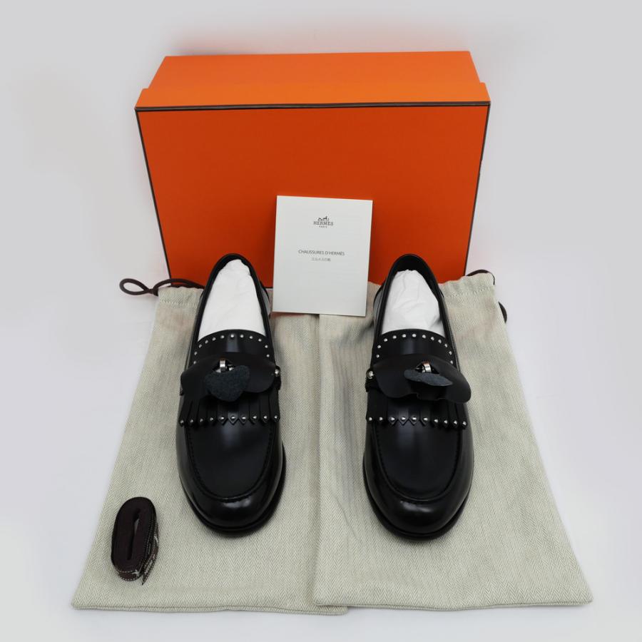 エルメス モカシン（デスタン） 黒 37サイズ 店頭&オンライン完売サイズ】エルメス モカシン デスタン 37 1/2