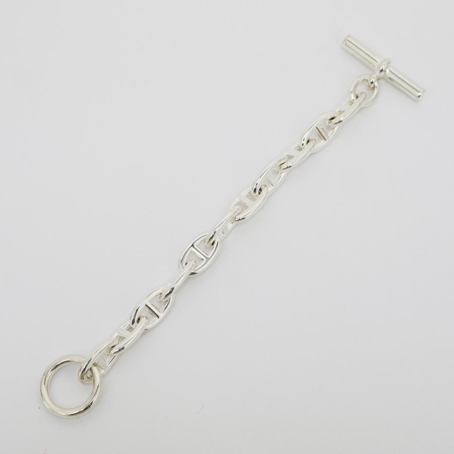 名東】エルメス シェーヌダンクル GM 11コマ ブレスレット