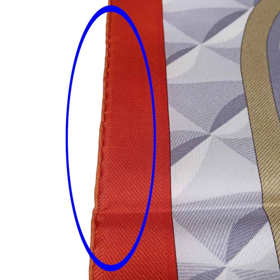 名東】エルメス カレ90 スカーフ BEAUTE COMPOSEE シルク100