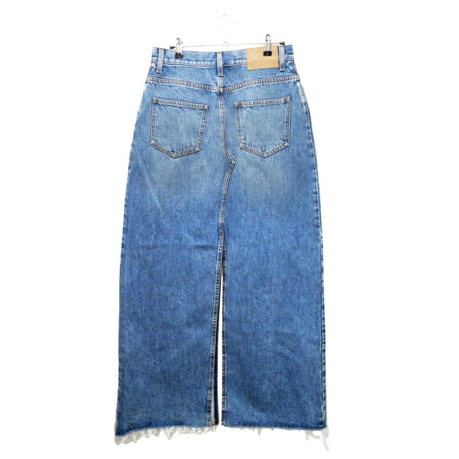 【美品】GUCCI グッチ デニムスカート　40 GUCCI(グッチ) Blue Denim skirtキルティングデニムスカート