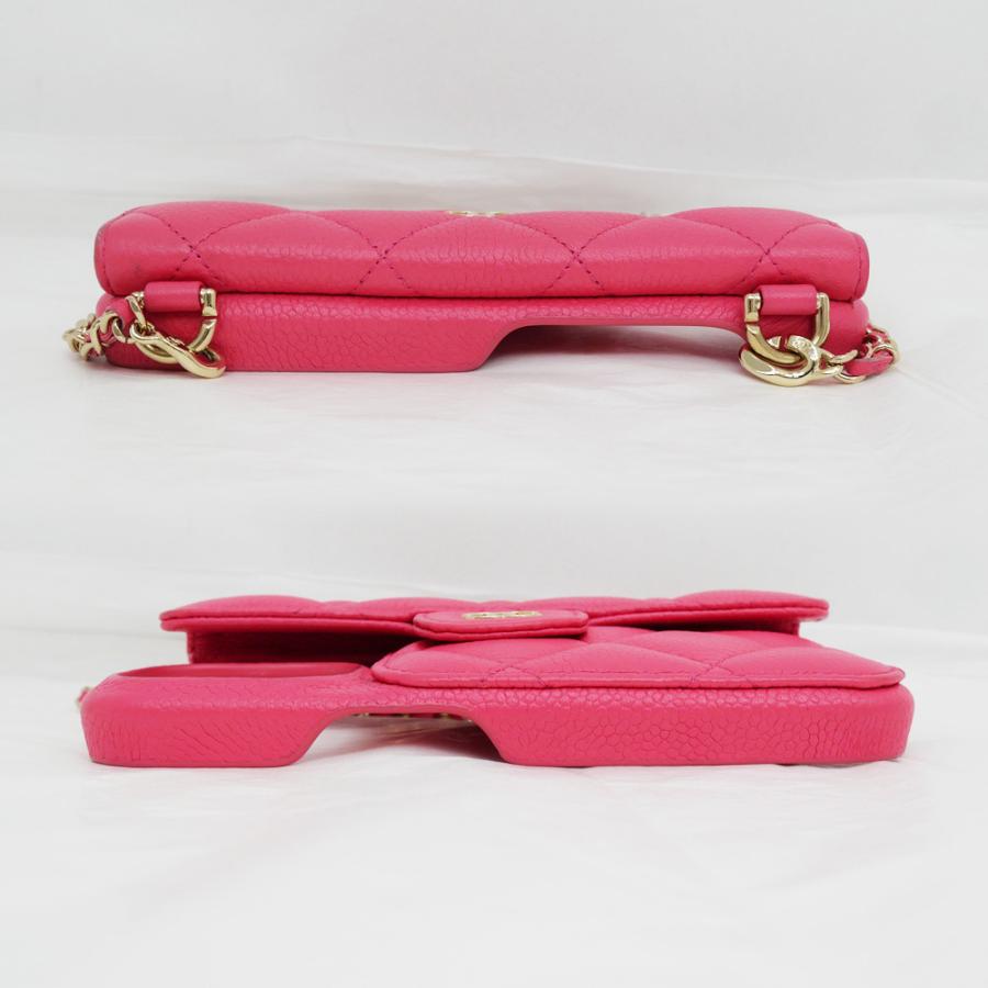 【注目の春カラーが映える♡】CHANEL ケース 名東】シャネル Iphoneケース15 スマホ ピンク チェーン