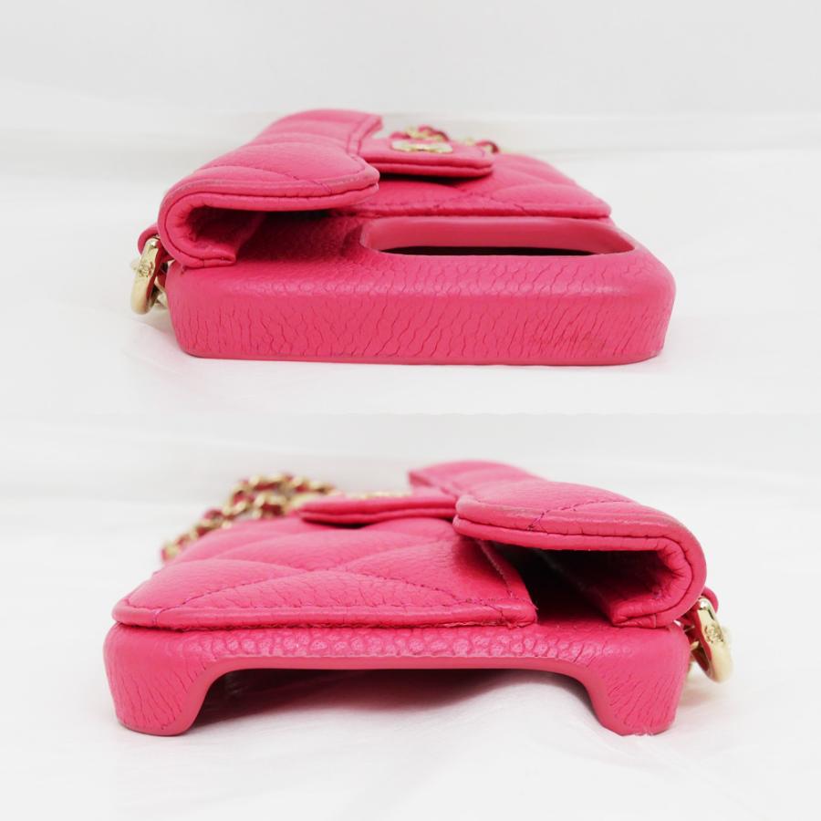 iPhone - CHANELさま専用 名東】シャネル Iphoneケース15 スマホ ピンク チェーン