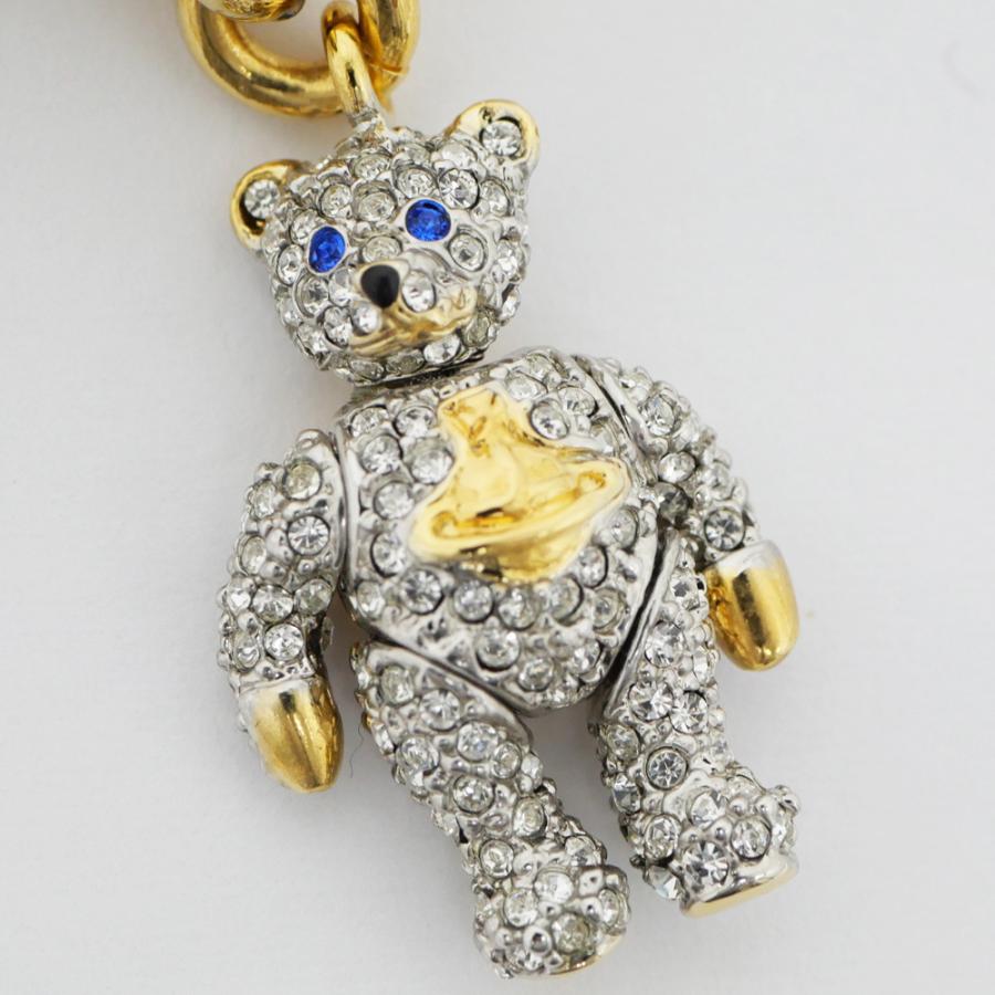 ヴィヴィアンウエストウッド　TEDDYパールネックレス 名東】ヴィヴィアンウエストウッド テディベア フェイクパール