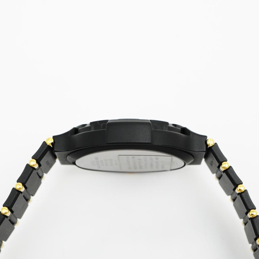 名東】セイコー ジウジアーロ デザイン 5H22-6A30 ブラック文字