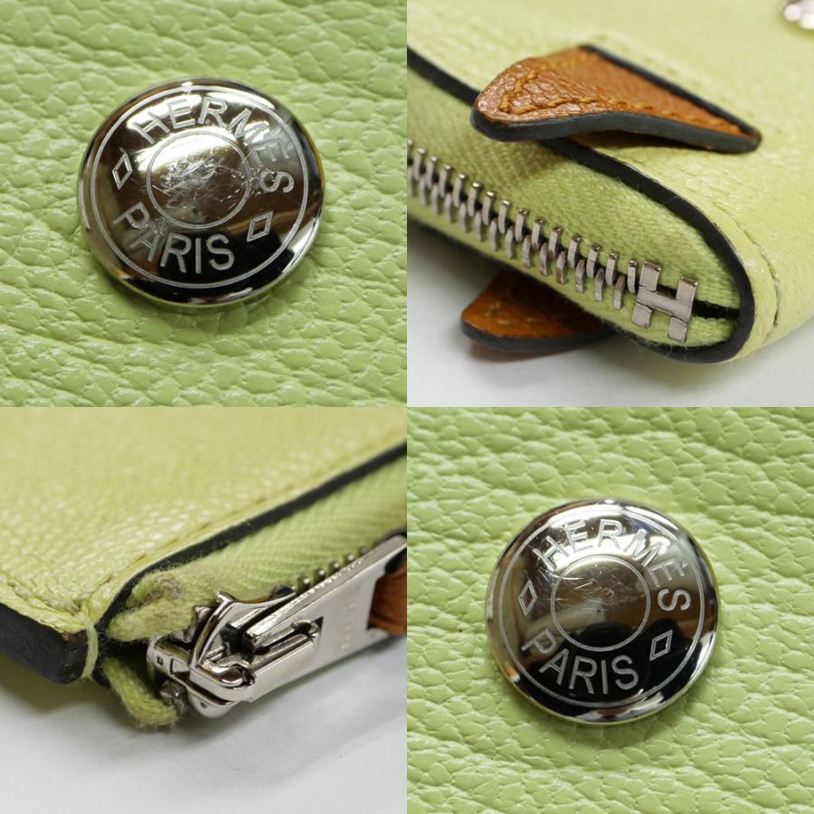 名東】エルメス パドック コインケース シェーブル Z刻印