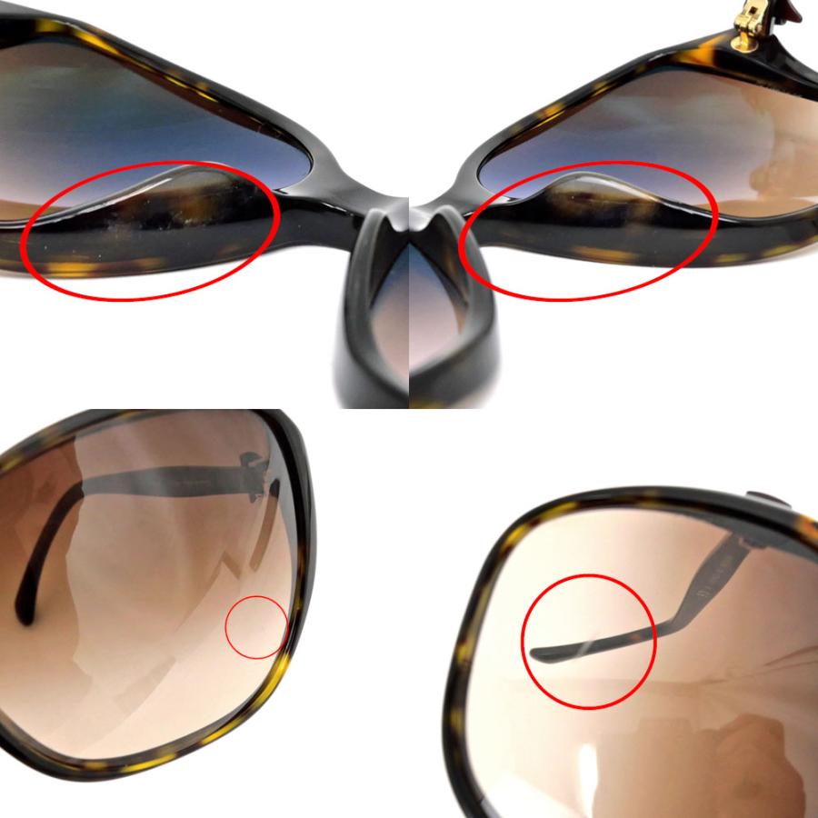 【美品】CHANEL リボンモチーフ サングラス 名東】シャネル サングラス リボンモチーフ 5205A ブラウン系