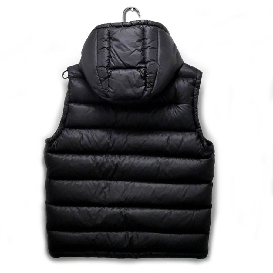 Moncler ブラック ダウンベスト ３ 名東】モンクレール フード付き ダウンベスト D20914332949 3サイズ