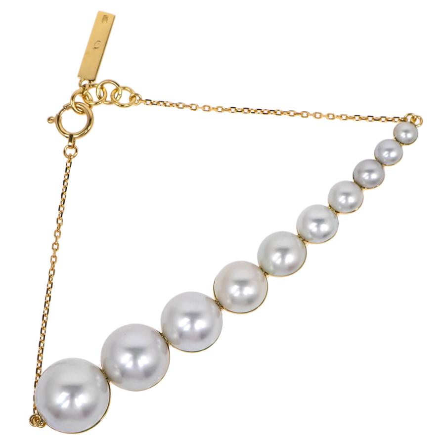 ○田崎真珠　5連ネックレス TASAKI（タサキ） 田崎 TASAKI 5連パールネックレス SV金具 真珠