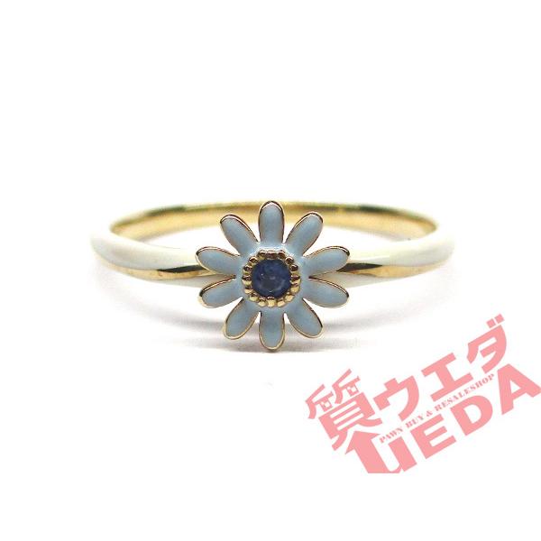 最適な材料 名古屋 スタージュエリー リング 指輪 K10 エナメル フラワーモチーフ サファイア 13号 レディース ジュエリー 美品 全日本送料無料 Www Valdebro Es