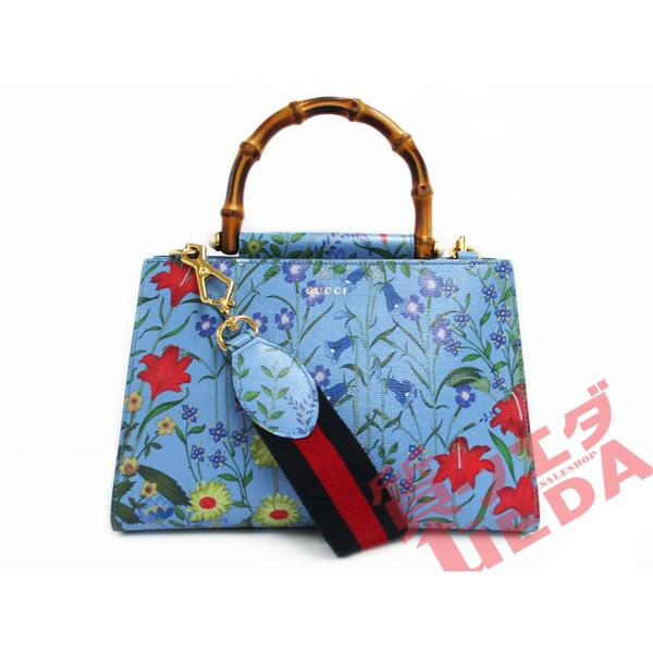 速達メール便 名古屋 グッチ ニムフェア フローラプリント ハンドバッグ 2wayショルダー バンブー ブルー レディース N1910 01 mi 質ウエダ ヤフーショップ 通販 Yahoo ショッピング 日本全国送料無料 Www Skylanceronline Com