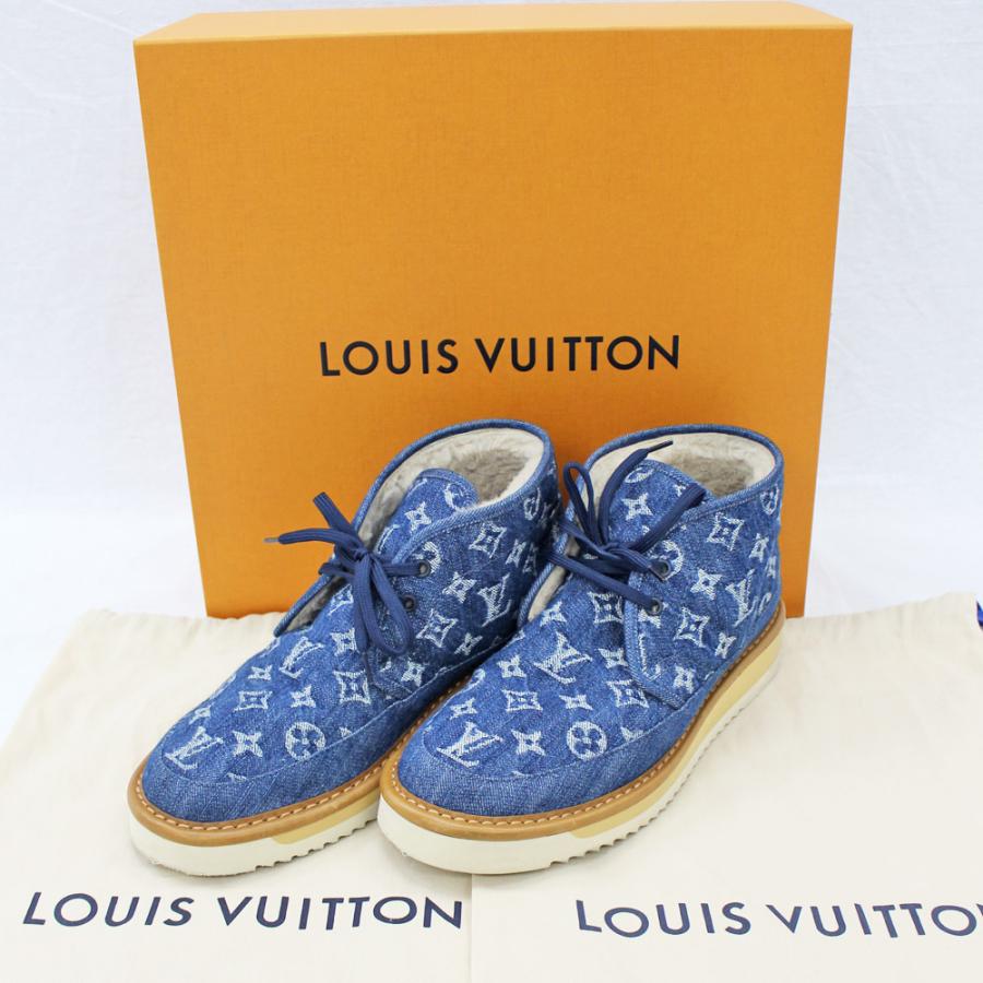 名古屋 Louis Vuitton ルイヴィトン コージーライン アンクルブーツ 7 1a81gq 26 0cm モノグラムデニム 靴 N2103 03 sh 質ウエダ ヤフーショップ 通販 Yahoo ショッピング