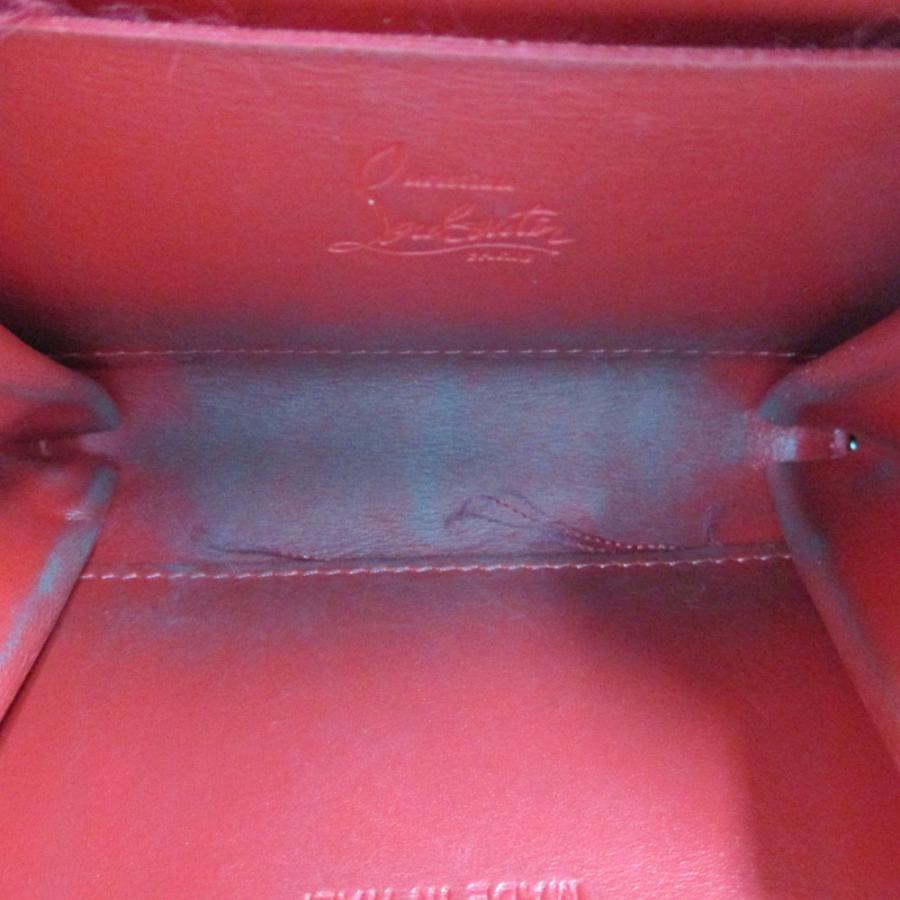 驚きの値段 名古屋 クリスチャンルブタン パネトーネ コインケース スタッズ ブラック レザー レディース メンズ 財布 激安特価 Kpiss Fm