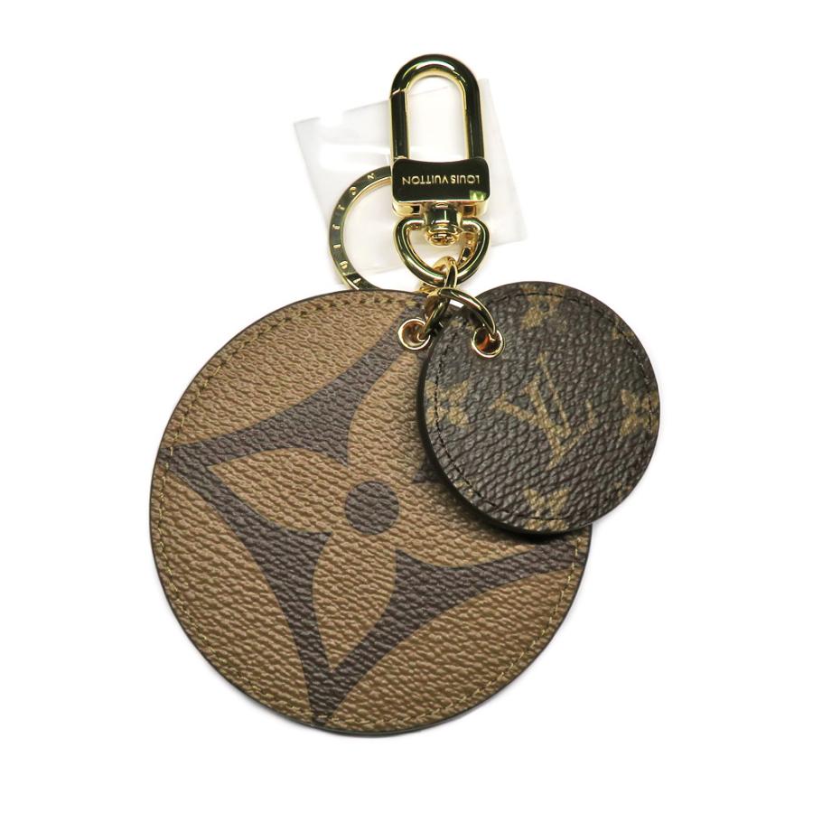 Louis Vuitton Monogram reverse key holder and bag charm (M69317)