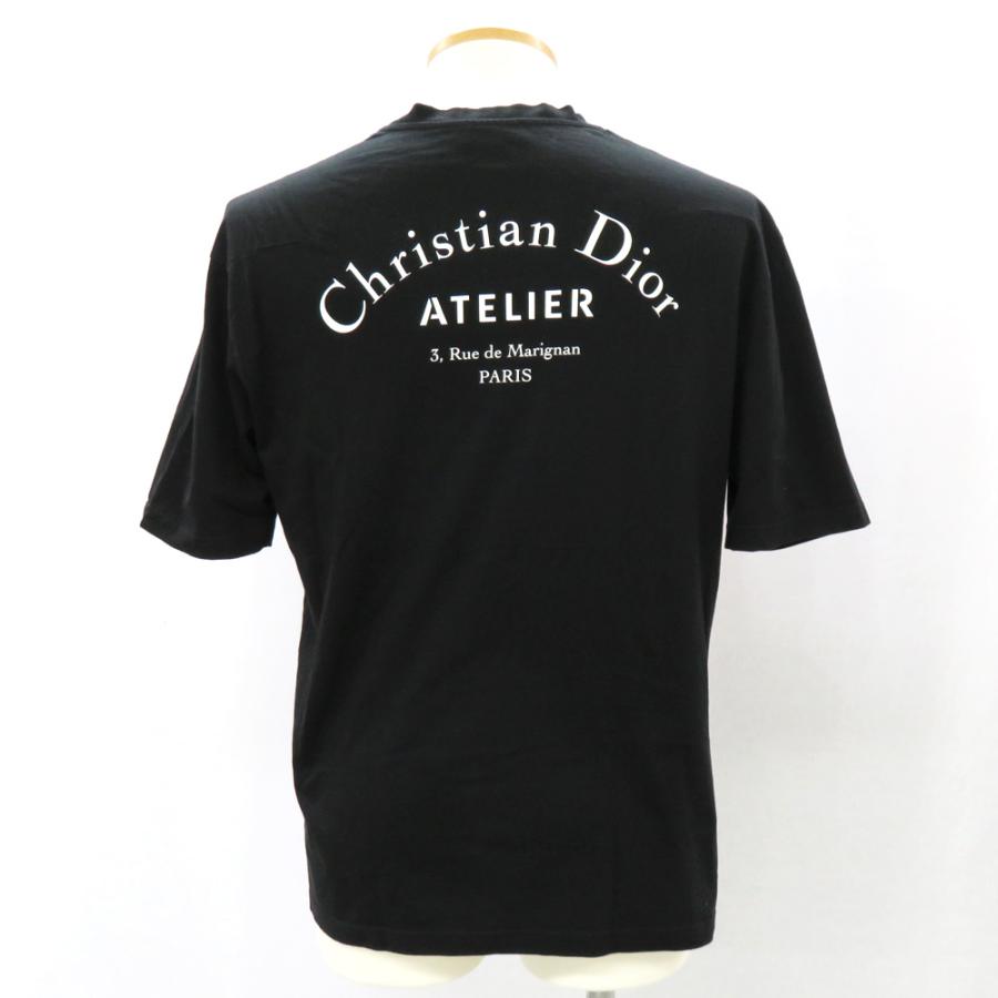 名古屋】ディオール オム アトリエロゴ Tシャツ 863J621I2712 プリント