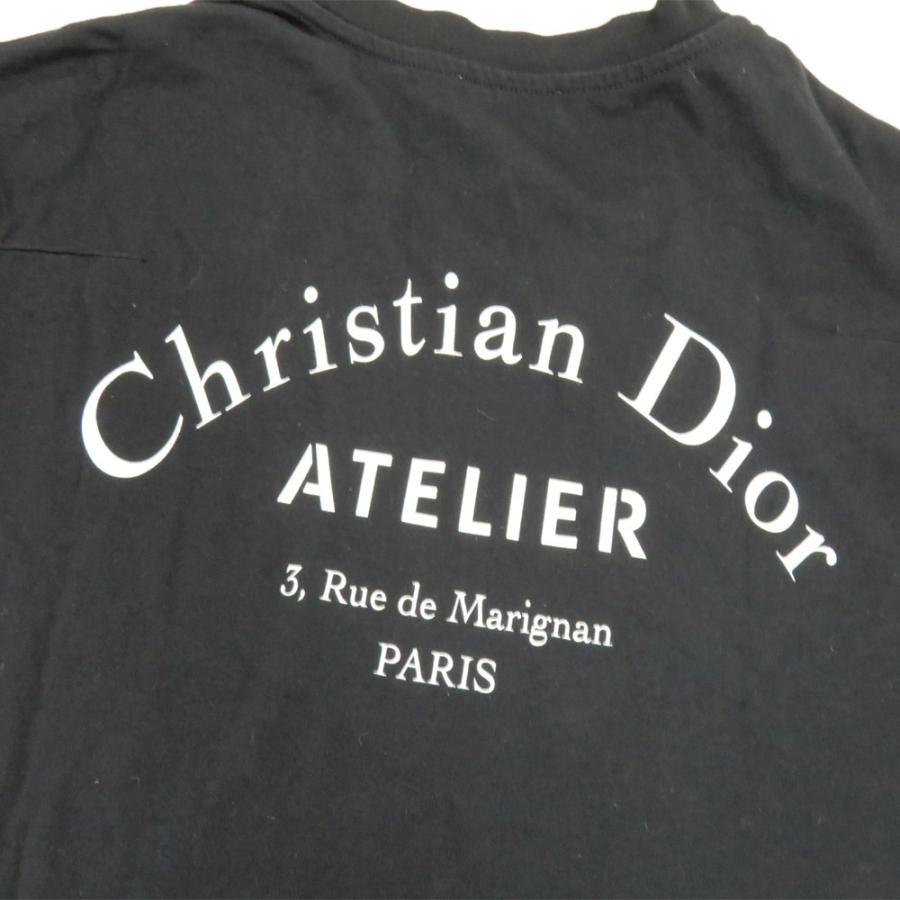 名古屋】ディオール オム アトリエロゴ Tシャツ 863J621I2712 プリント