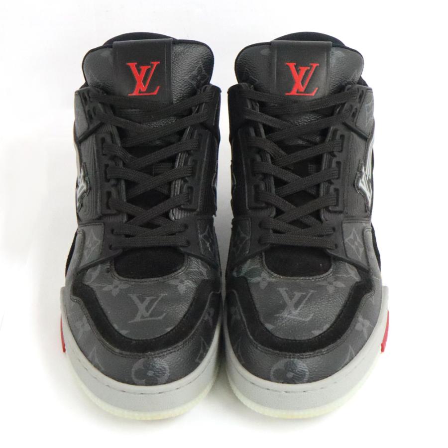 ルイヴィトン LV トレイナーライン モノグラム エクリプス スニーカー 7 名古屋】ルイヴィトン LVトレイナー ライン スニーカー 7 1/2