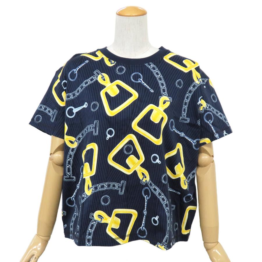 名古屋】エルメス ボクシーTシャツ カレイドスコープ エフェクト 