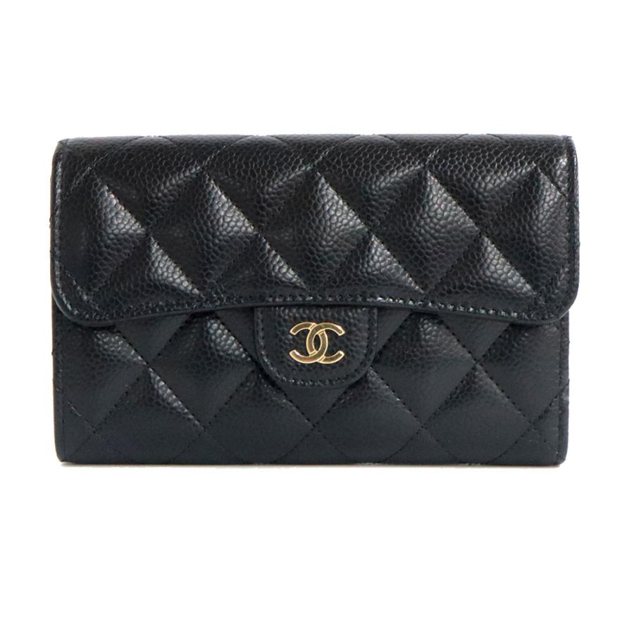 名古屋】シャネル クラシック ミディアムフラップウォレット AP0232  