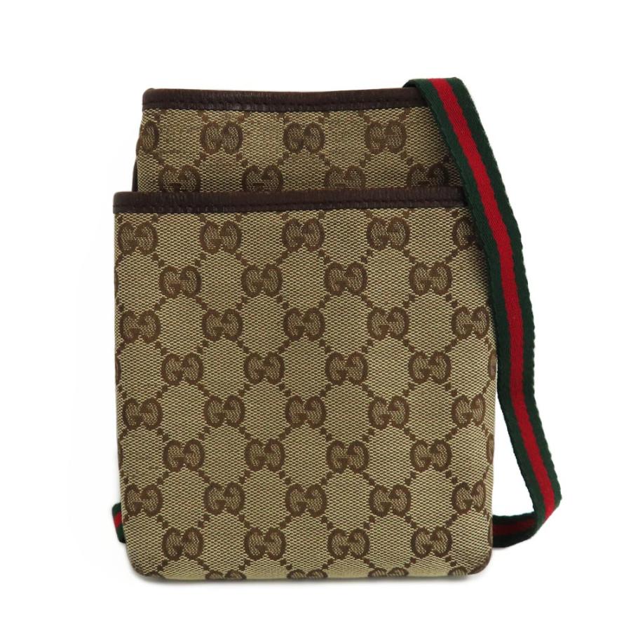 GUCCI グッチ ショルダーバッグ ポシェット GGキャンバス