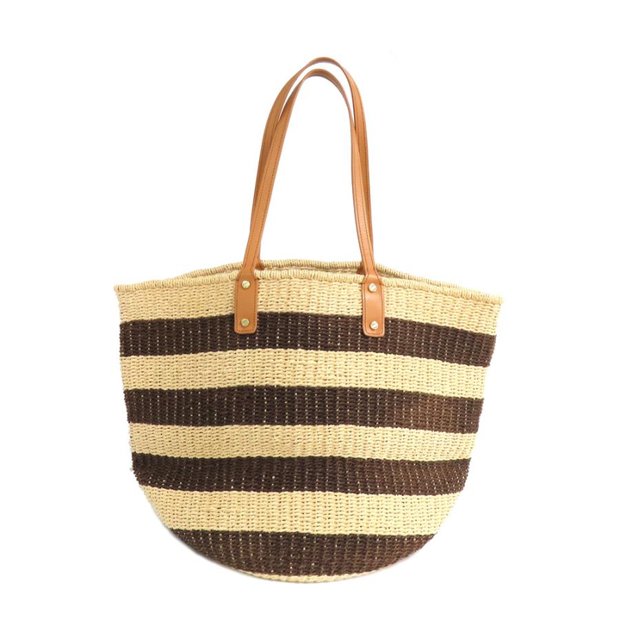 トリーバーチ かごバッグ ハンドバッグ バッグ　ナチュラルラタン トリーバーチ バスケットバッグ/かごバッグ/ショルダーバッグ