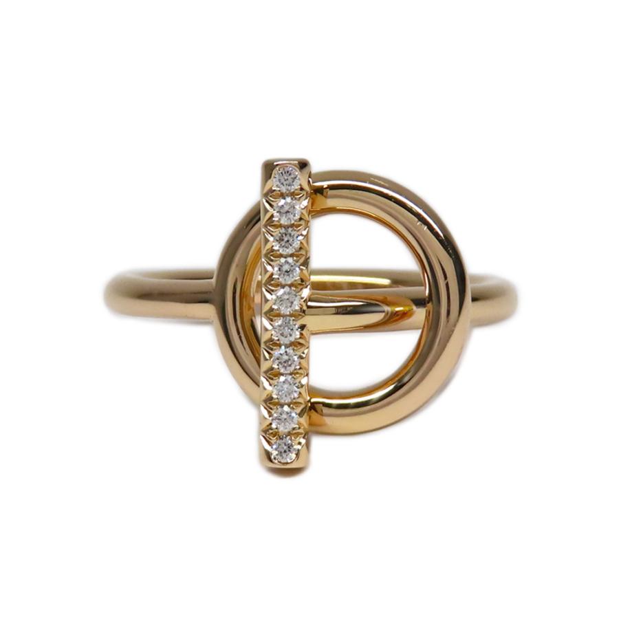 名古屋】エルメス リング エシャペ PM 750PG ピンクゴールド