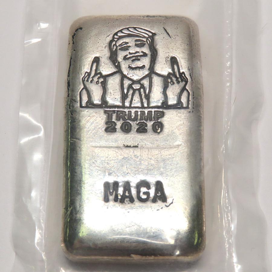 トランプ大統領　4.1オンス　純銀バー　MAGA 2020 名古屋】【OTHER】トランプ大統領 MAGA 2020 USA 純銀バー 4.1