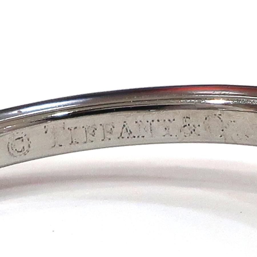 栄】ティファニー Pt950 レガシー ダイヤモンド リング 0.31ct 指輪 栄】ティファニー Pt950 レガシー ダイヤモンド リング 0.31ct 指輪