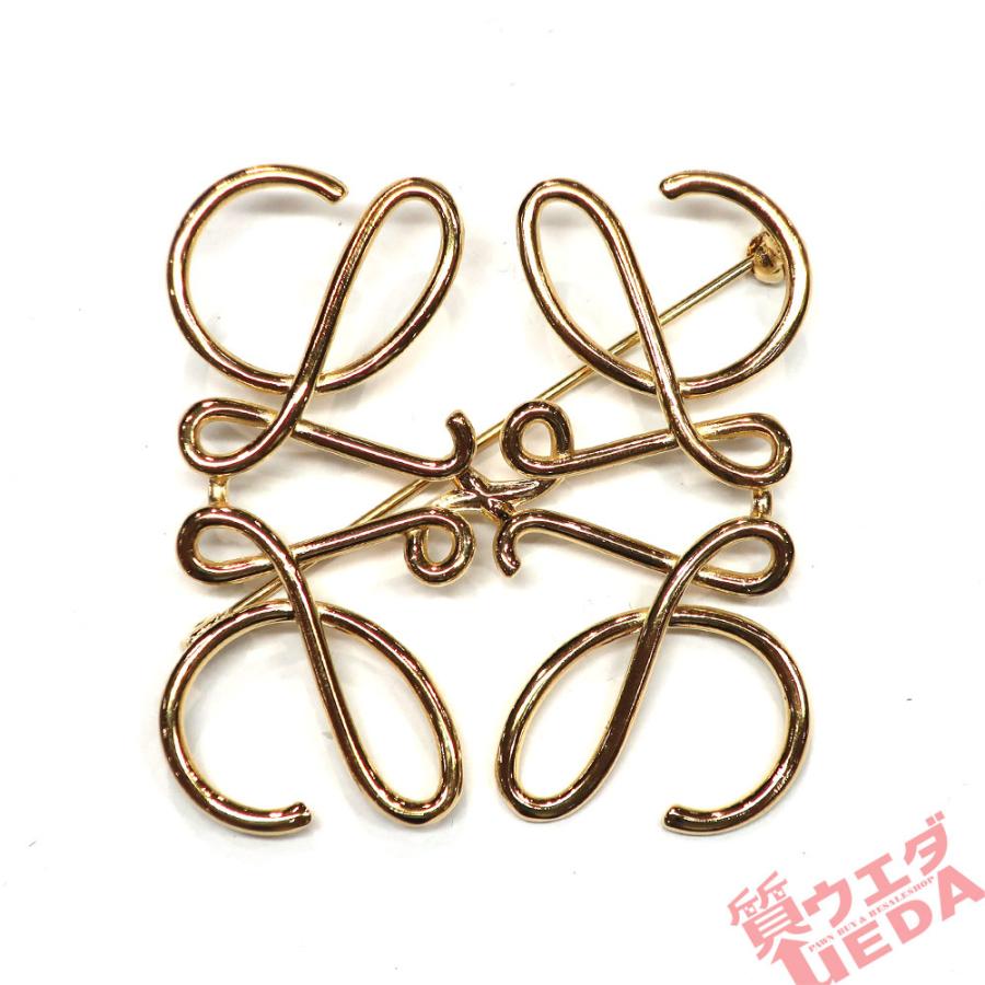 21年春の あの有名なcmでおなじみ 愛知県名古屋市の老舗質屋 質ウエダ 栄 ロエベ その他 小物 アクセサリー 111 25 0 レディース ゴールド ブローチ アナグラム レディースアクセサリー Www Affaires Sociales Gouv Cg
