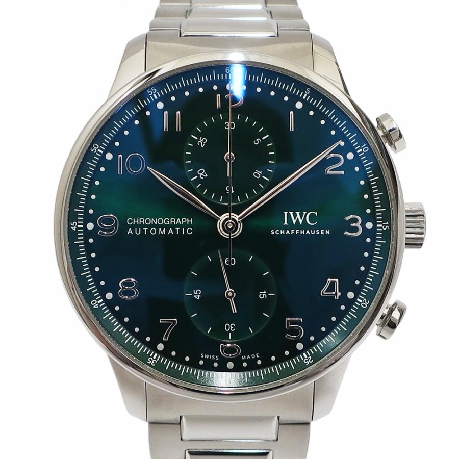 IWC ラバーベルト ポルトギーゼ•クロノグラフ用 オリーブグリーン ポルトギーゼ・クロノグラフの“グリーン”が奇跡的に入荷してます