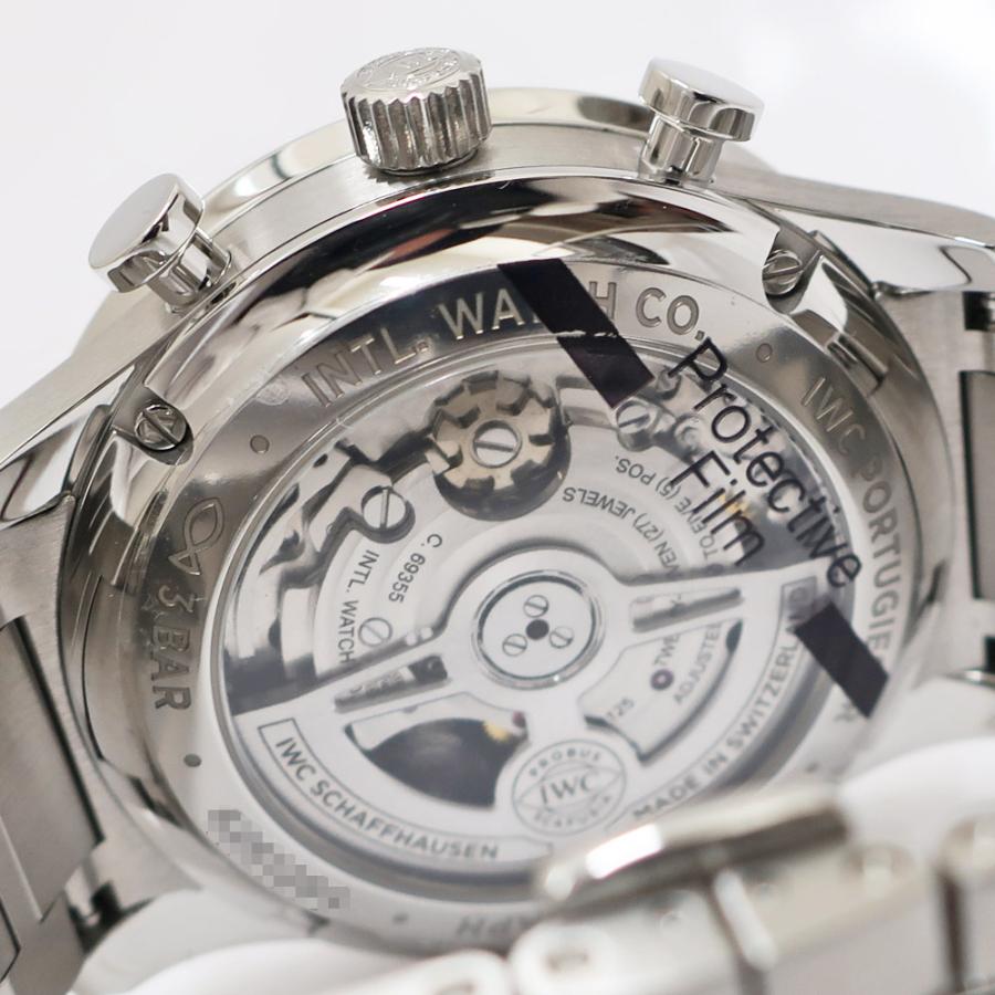 栄】未使用 IWC ポルトギーゼ クロノグラフ IW371615 グリーン メンズ