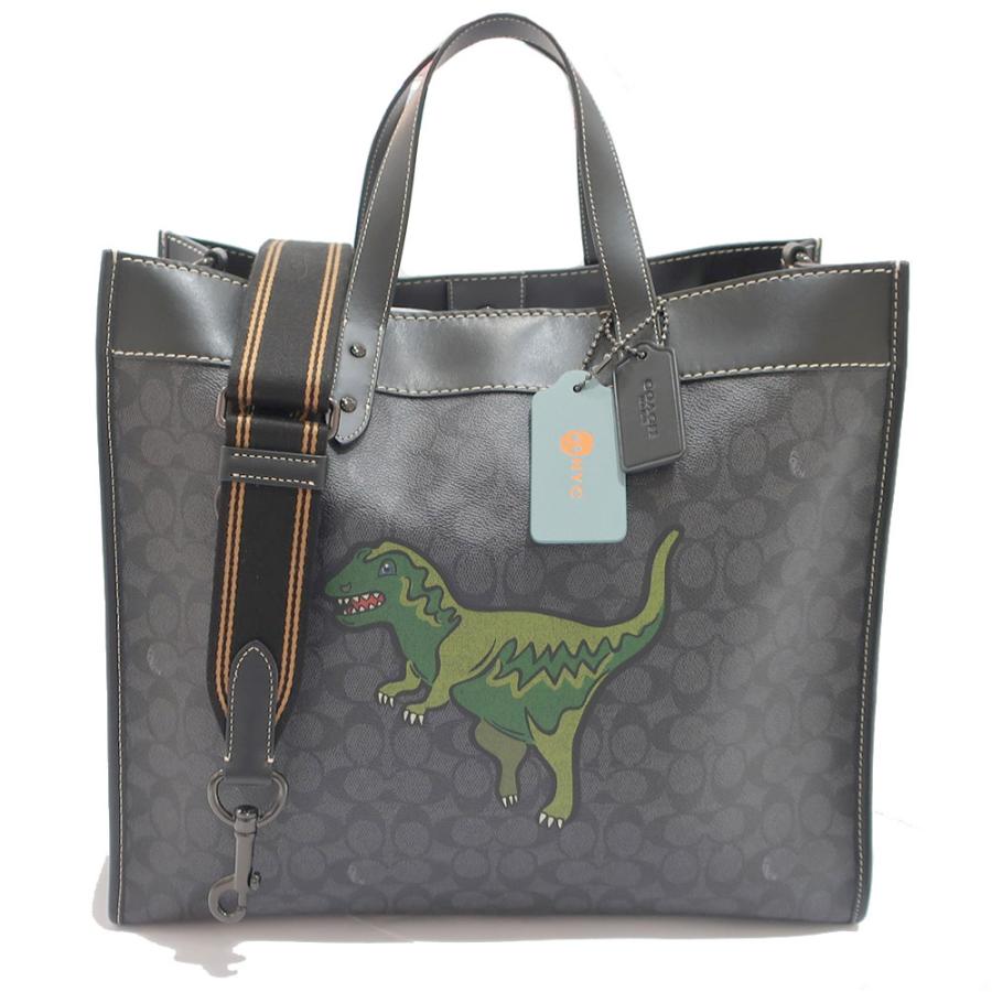 栄】コーチ COACH バッグ フィールド トート40 レキシー C4723 恐竜
