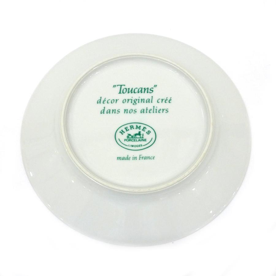 栄】エルメス プレート 3枚セット トゥカン 陶器 南米 野鳥 洋食 栄】エルメス プレート 3枚セット トゥカン 陶器 南米 野鳥 洋食