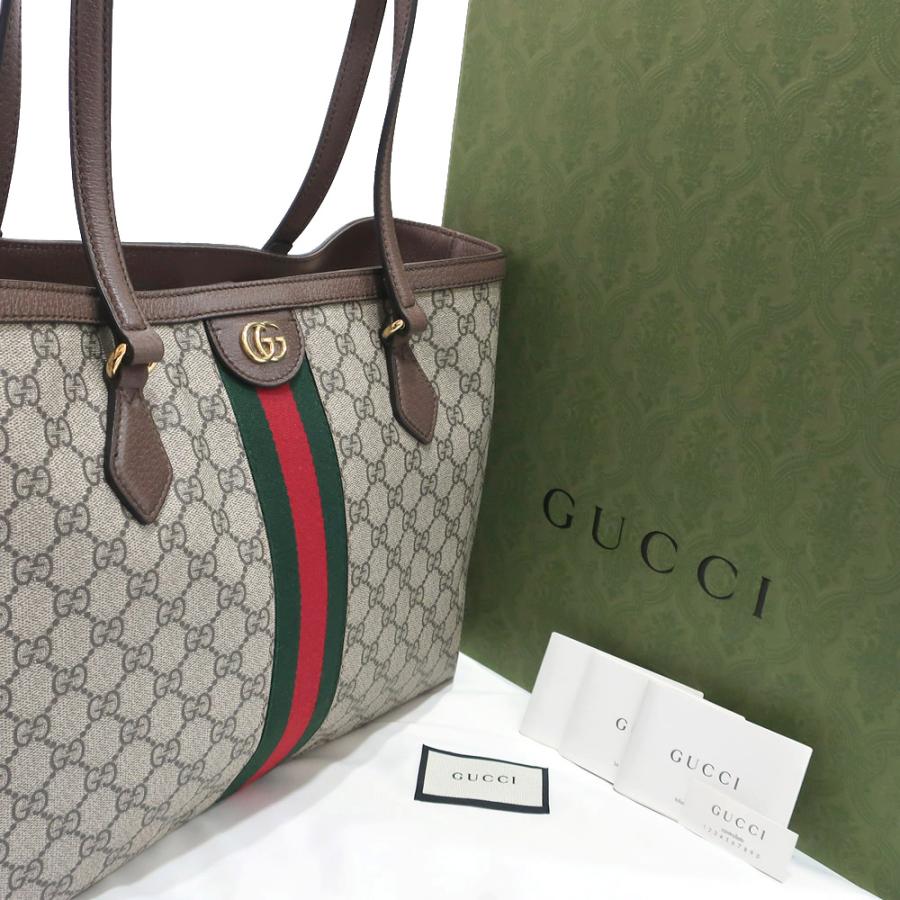 栄】グッチ GUCCI トートバッグ オフィディア ウェブストライプ 631685