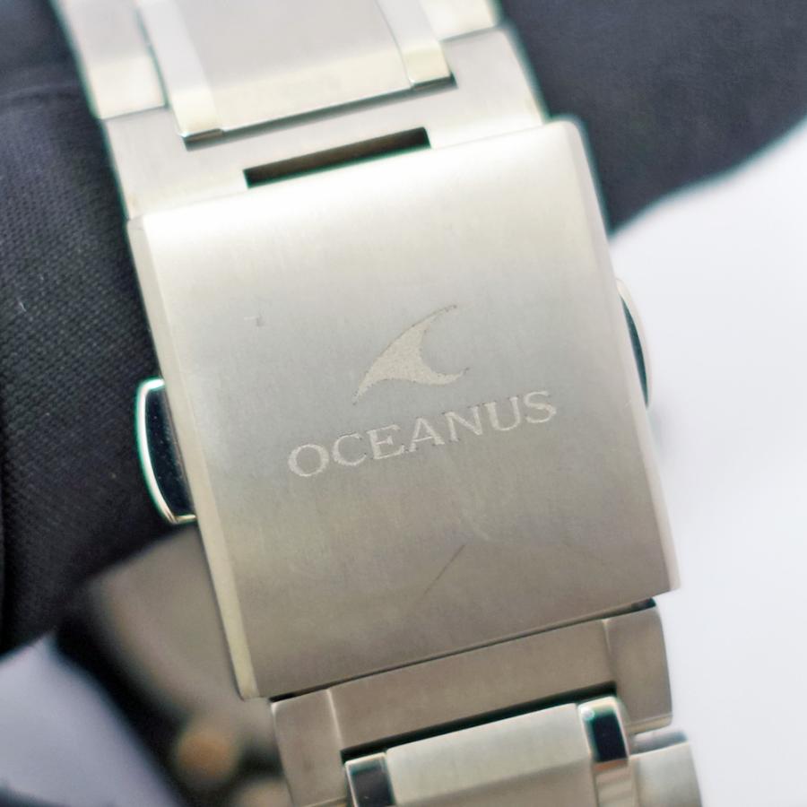 【栄】CASIO カシオ OCEANUS オシアナス OCW-G2000RA-1AJF GPS 電波 ソーラー チタン ブルー メンズ 腕時計 男｜ueda-shopping｜06