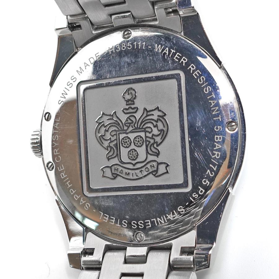 【栄】ハミルトン ジャズマスター シンライン H38511143 SS ブルー クォーツ メンズ 腕時計｜ueda-shopping｜04