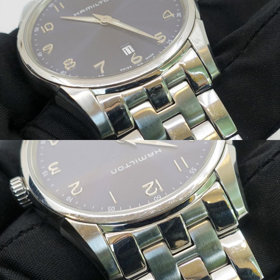 【栄】ハミルトン ジャズマスター シンライン H38511143 SS ブルー クォーツ メンズ 腕時計｜ueda-shopping｜09