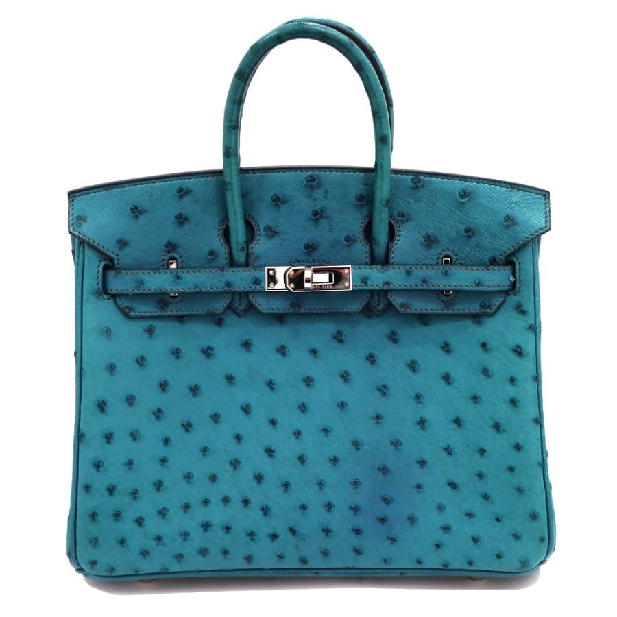 栄】エルメス HERMES ハンドバッグ Birkin バーキン25 コバルト  