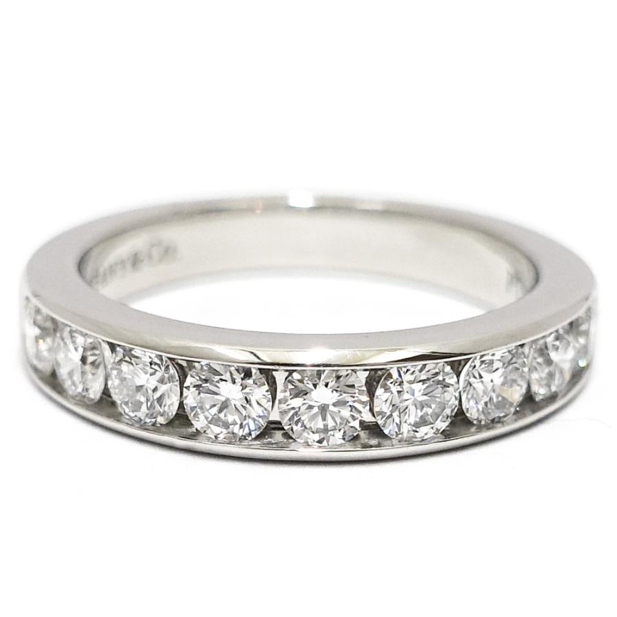 栄】ティファニー Pt950 ダイヤモンド エタニティ リング 指輪  