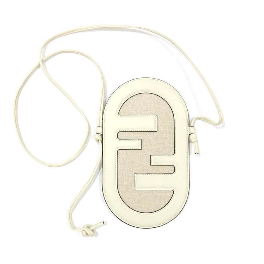 美品】Fendi オーロックフォンポーチ ライトブルー