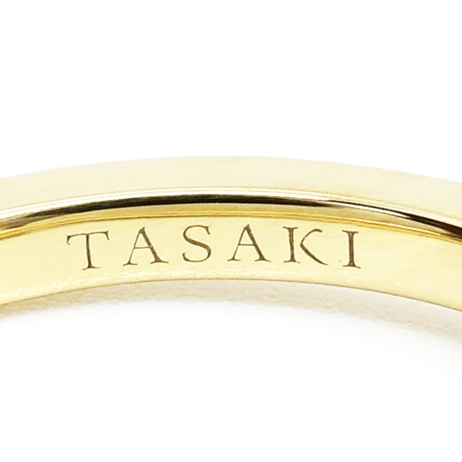 栄】TASAKI タサキ K18YG デインジャー トライブ リング 指輪 栄】TASAKI タサキ K18YG デインジャー トライブ リング 指輪