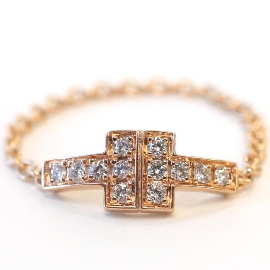 中古] ティファニー ティファニーT トゥー ダイヤモンド チェーン  